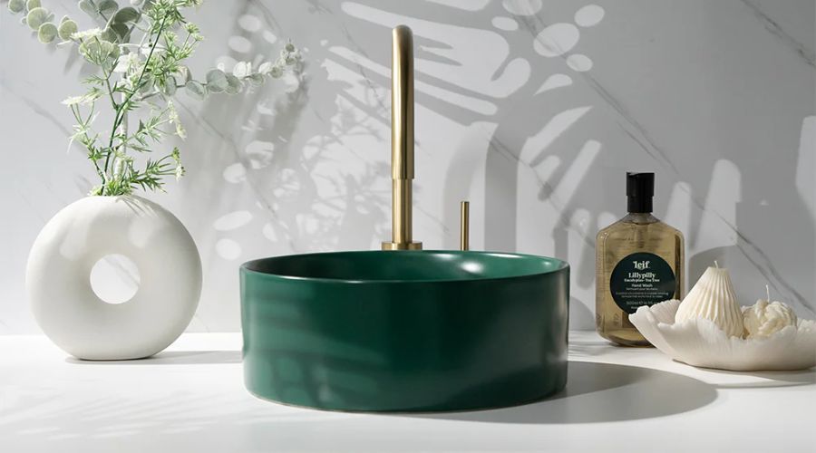 Coloured Bathroom Basins and How to Use Them For a Bold Design Statement