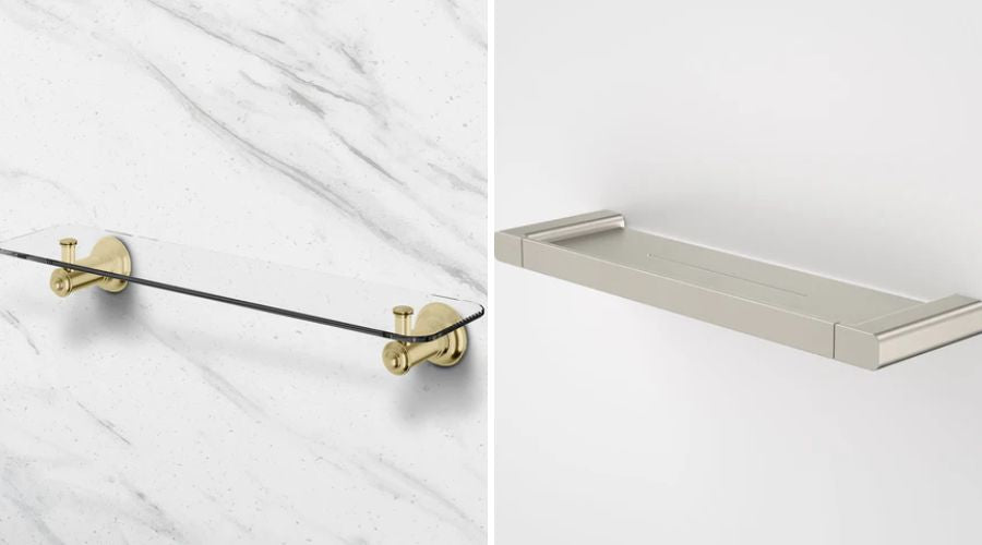 What Finish Makes the Easiest Bathroom to Clean? We Compare 4 Popular Bathroom Shelves