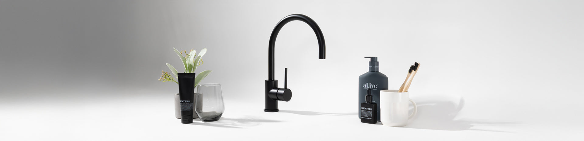 Matte Black Fixtures