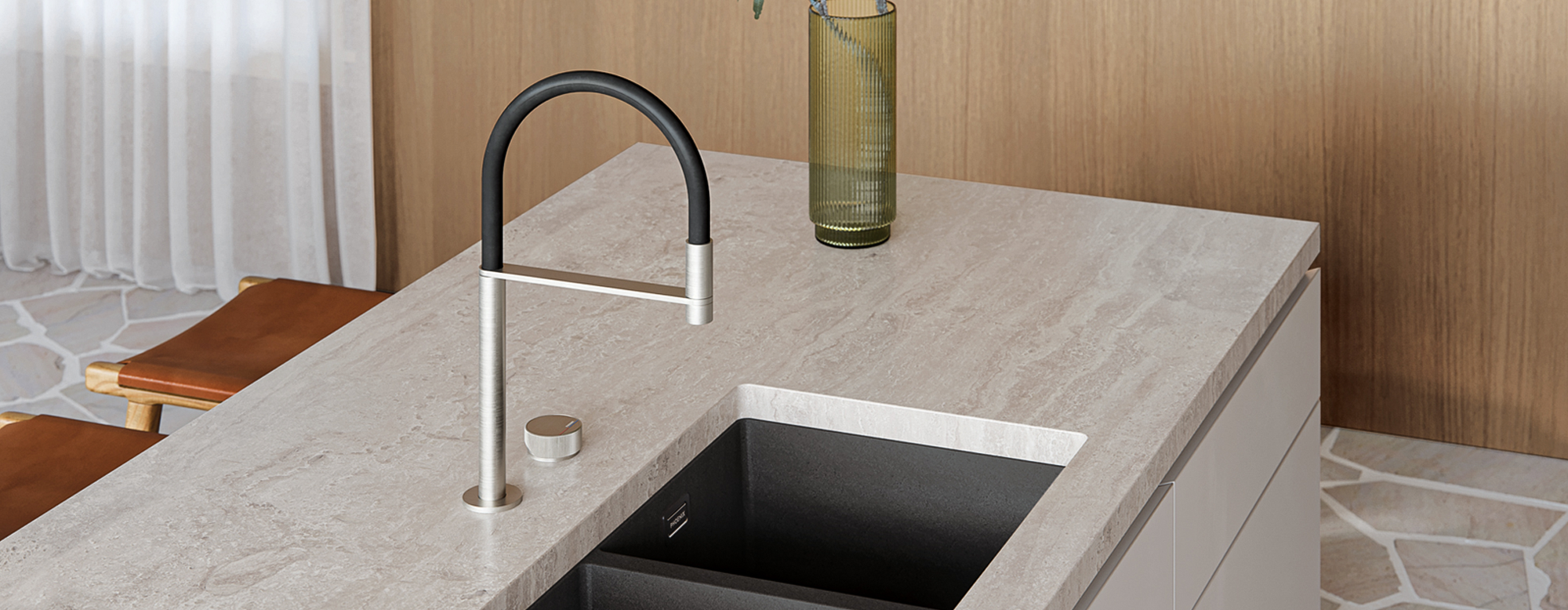 Bath Taps with Hose
