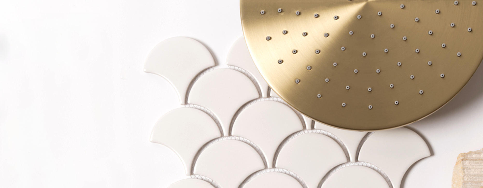Brushed Brass Gold Shower Heads