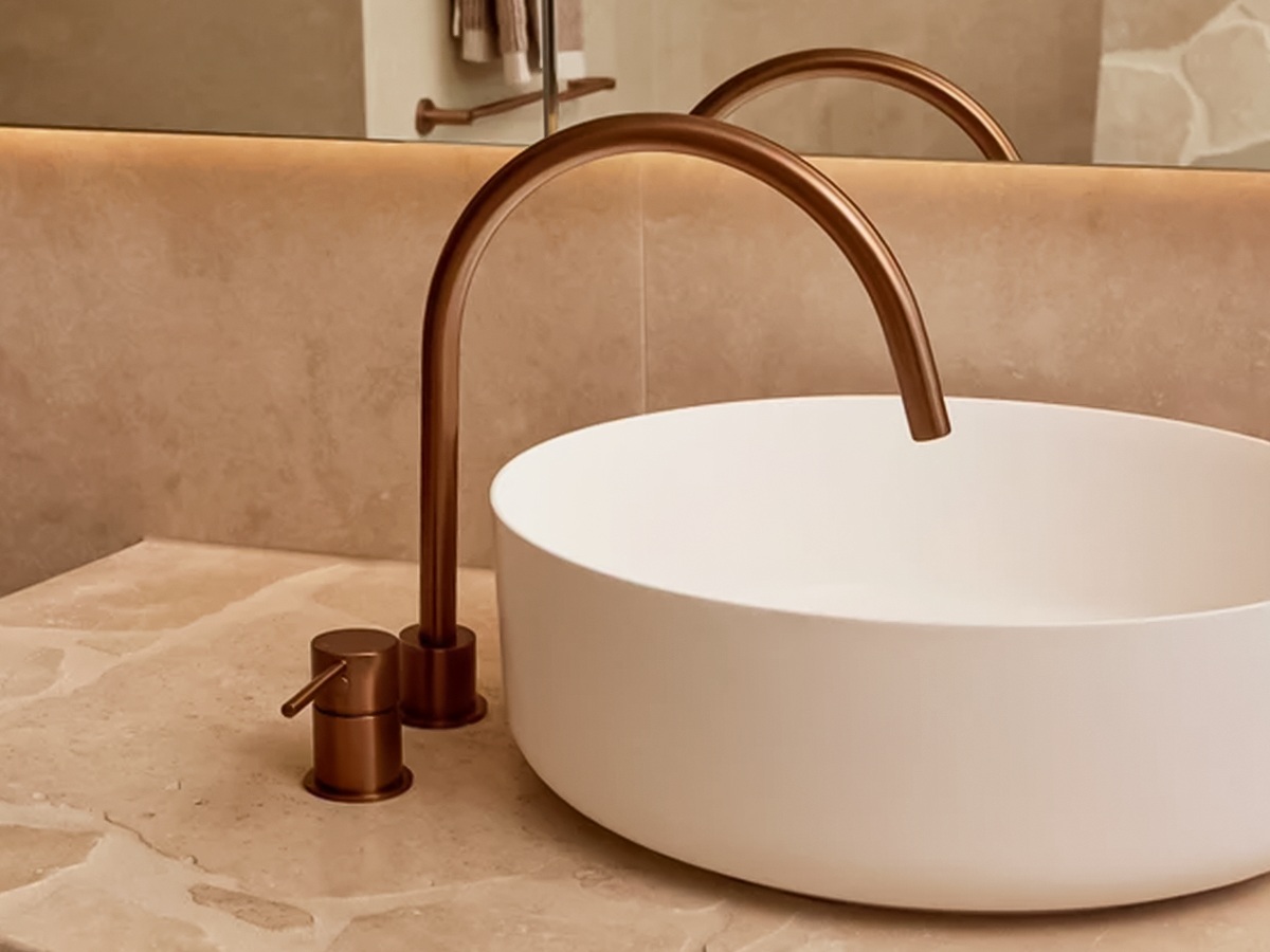 Meir Lustre Bronze Tapware