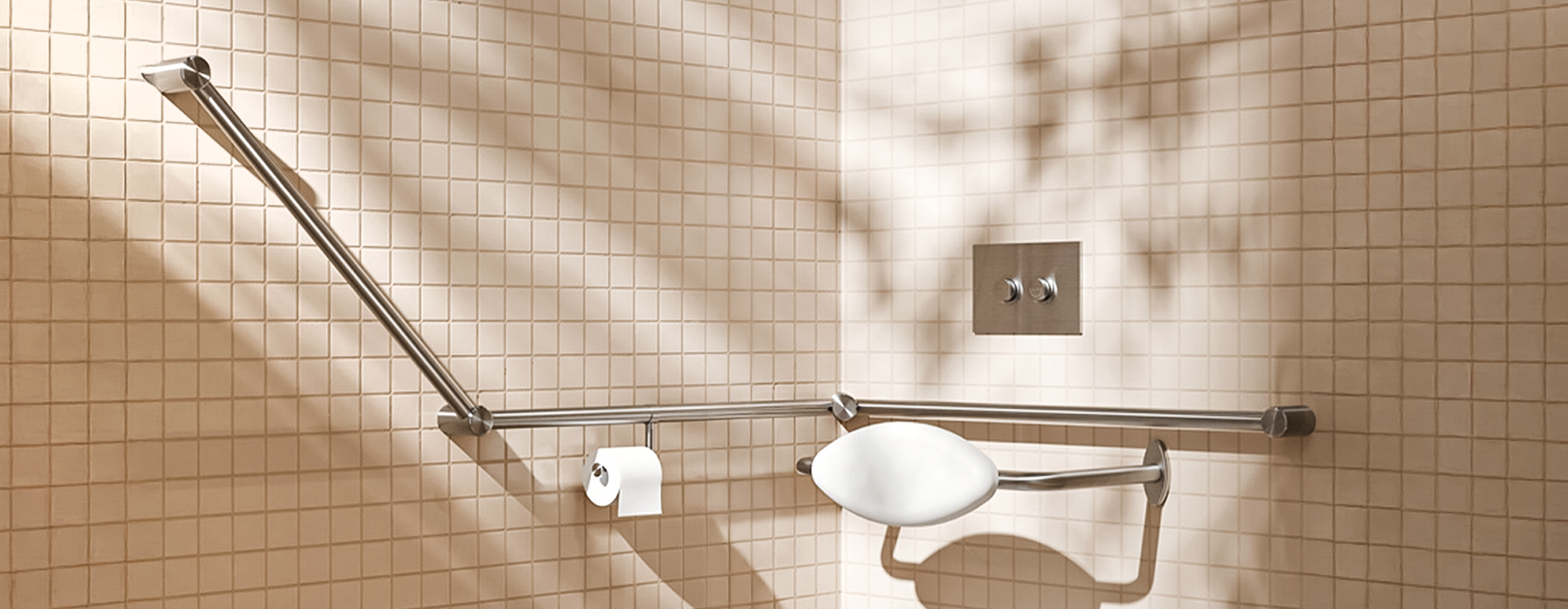 Nero Mecca Care Brushed Nickel Tapware