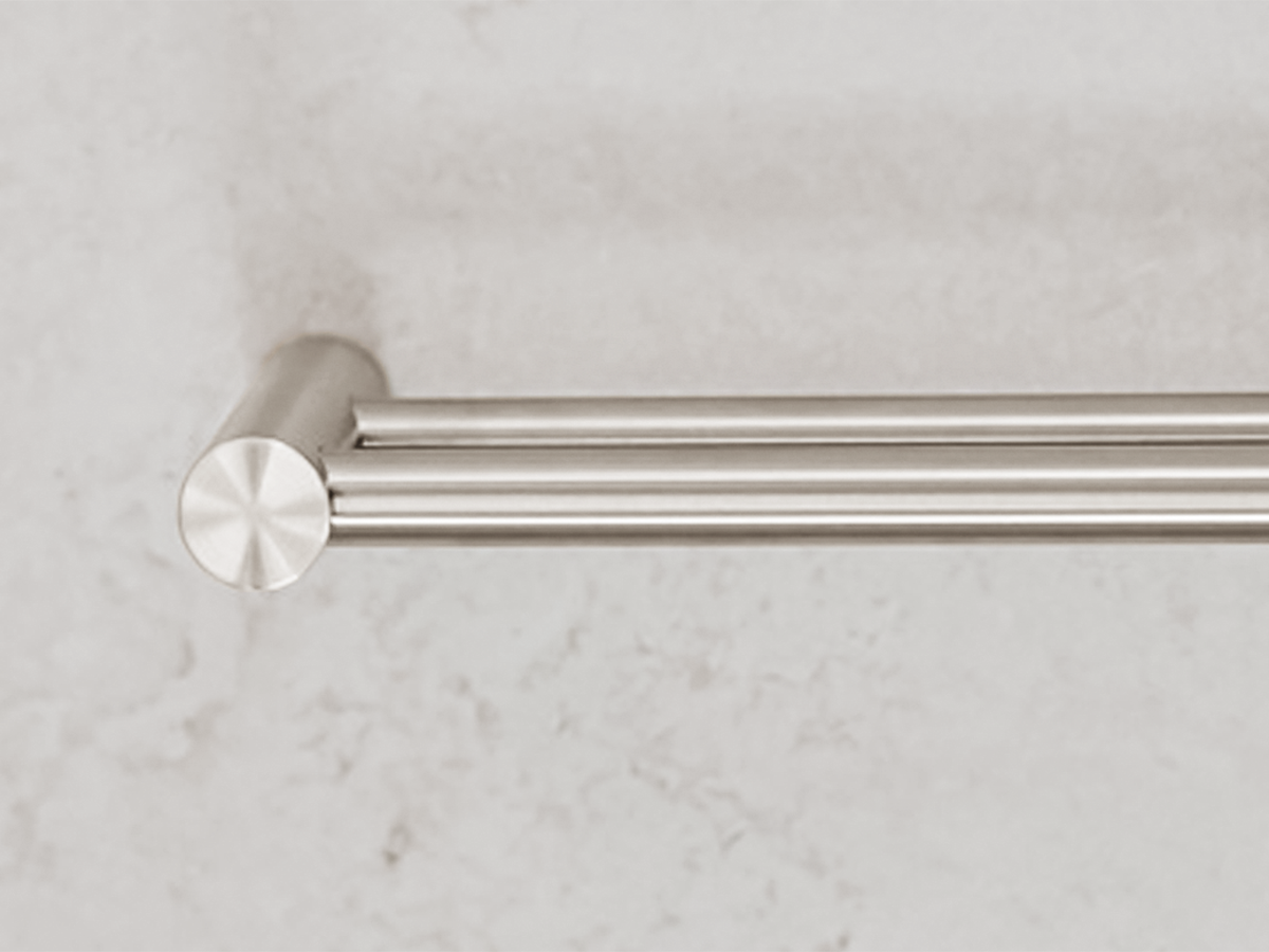 Nero New Mecca in Brushed Nickel Tapware