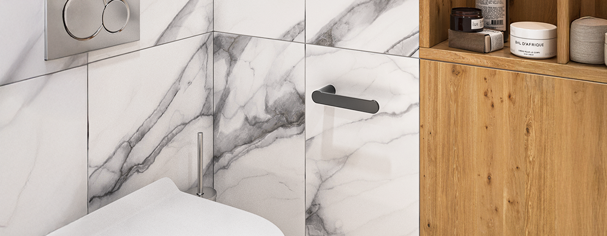 Gunmetal Toilet Roll Holders