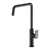 Phoenix Mekko Sink Mixer 190mm Squareline Lead Free Matte Black