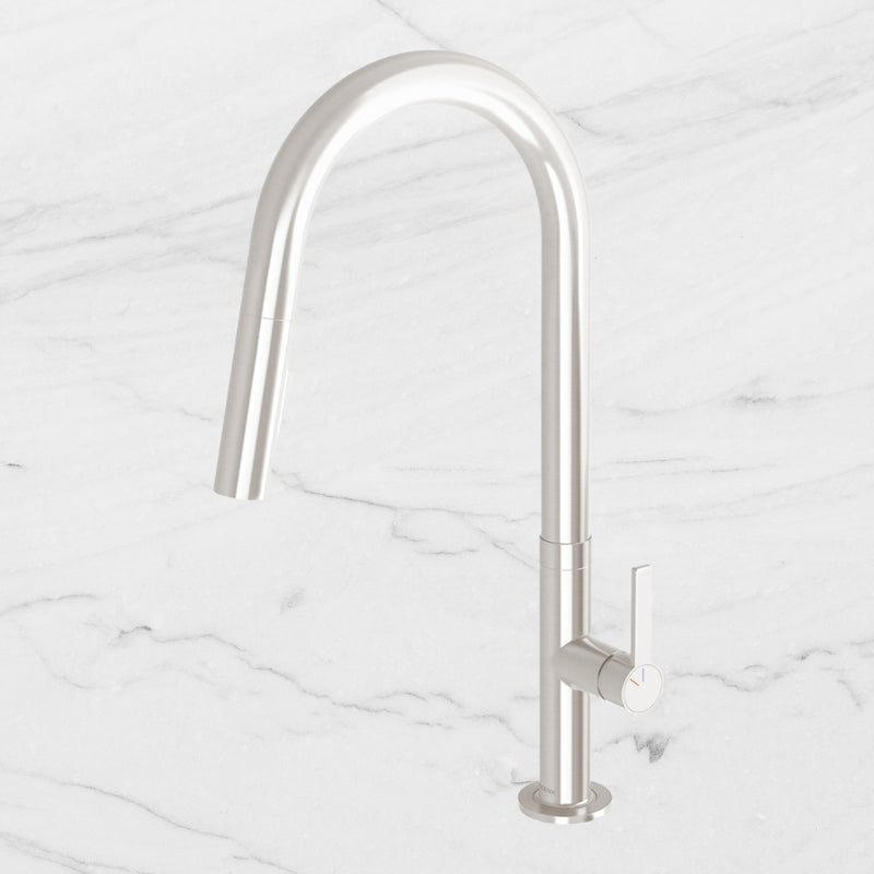 Lexi MKII Brushed Nickel Pull Out Sink Mixer