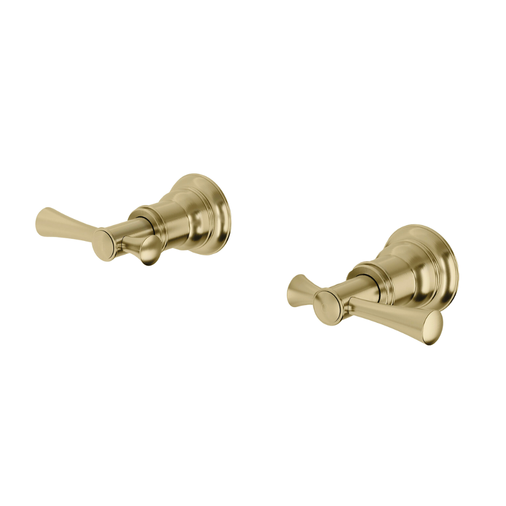 Cromford Wall Top Assemblies Brushed Gold
