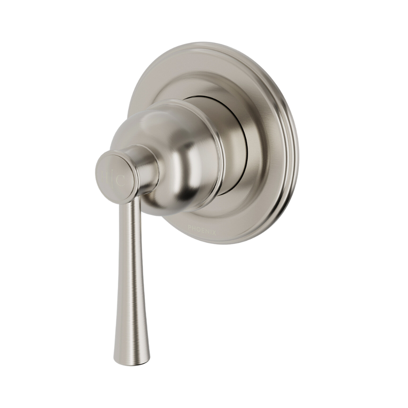 Cromford SwitchMix Shower / Wall Mixer Brushed Nickel