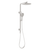 Phoenix Nuage Twin Shower Brushed Nickel