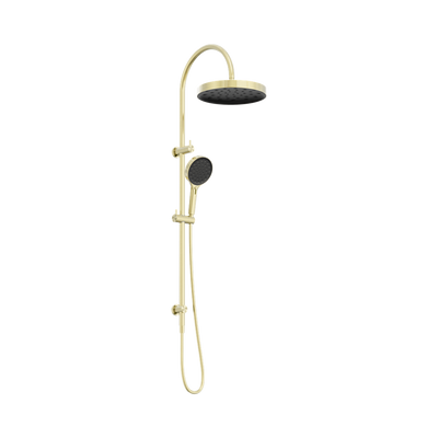 Nero Serenity Twin Shower Brushed Gold
