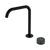 Nero Serenity Progressive Bath/Kitchen Mixer Edge Spout With Verde Alpi Handle Matte Black