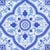 Tiles Marrakesh Persian Blue Gloss 200 x 200mm