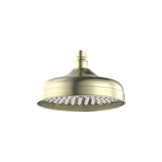 Nero York Shower Head 200mm Aged Brass