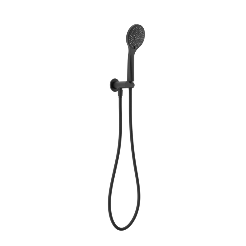 Mecca Hand Hold Shower With Air Shower Matte Black