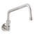 3monkeez Stainless Steel Wall Elbow and 12-inch Spout