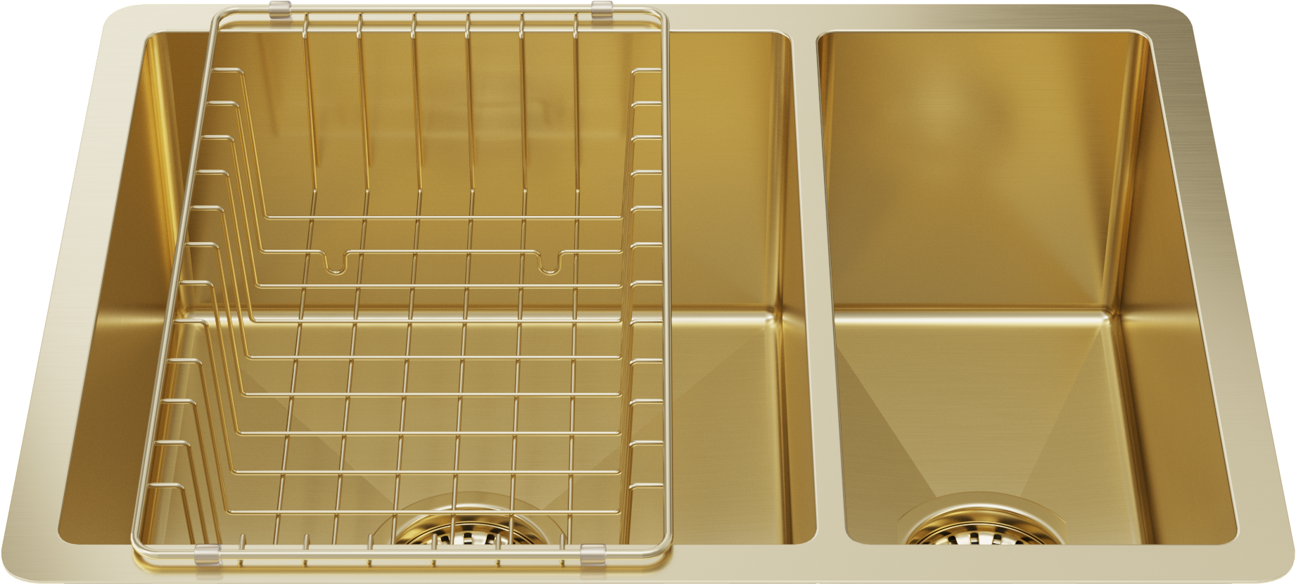 Ellie Brass Gold Dish Rack