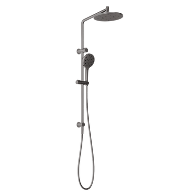 Phoenix Ormond Twin Shower Brushed Carbon