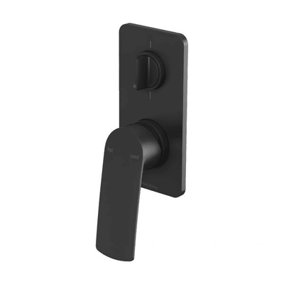 Phoenix Mekko Shower / Bath Diverter Mixer Matte Black