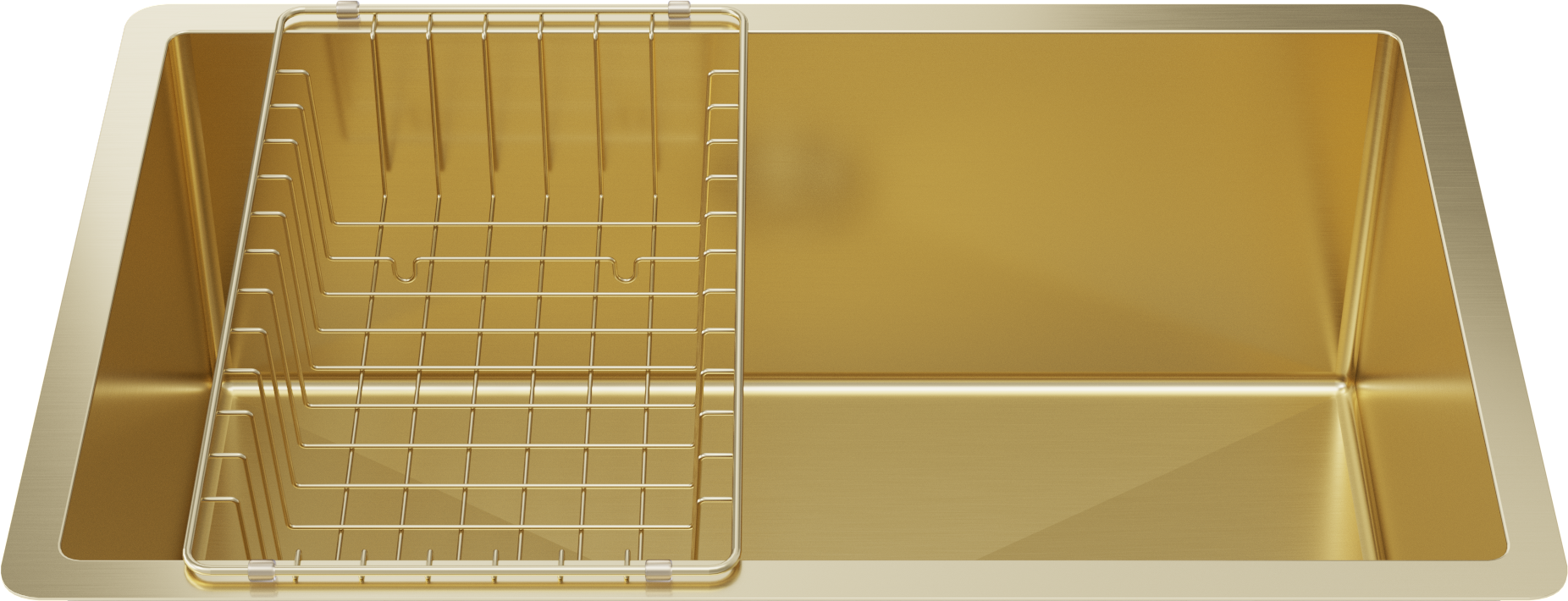 Ellie Brass Gold Dish Rack