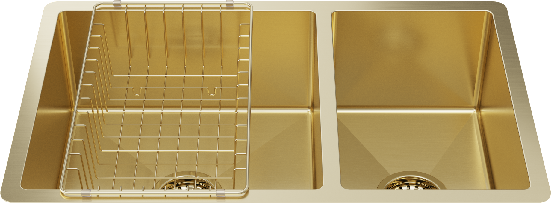 Ellie Brass Gold Dish Rack