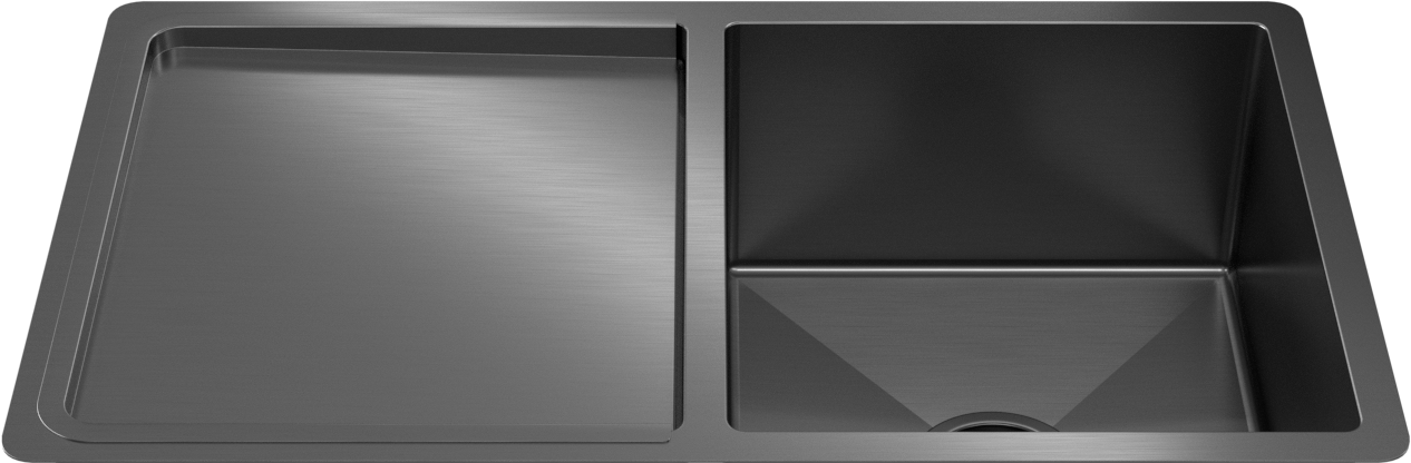 Aiden Portable Drain Board Brushed Gunmetal