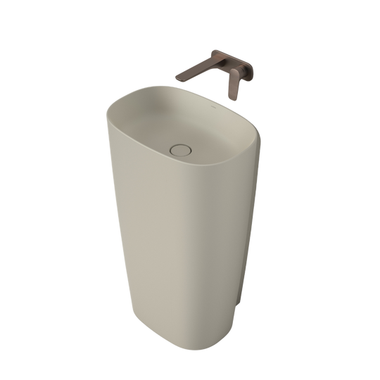 Contura II 530mm Freestanding Basin Matte Clay