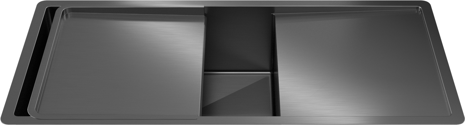 Aiden Portable Drain Board Brushed Gunmetal