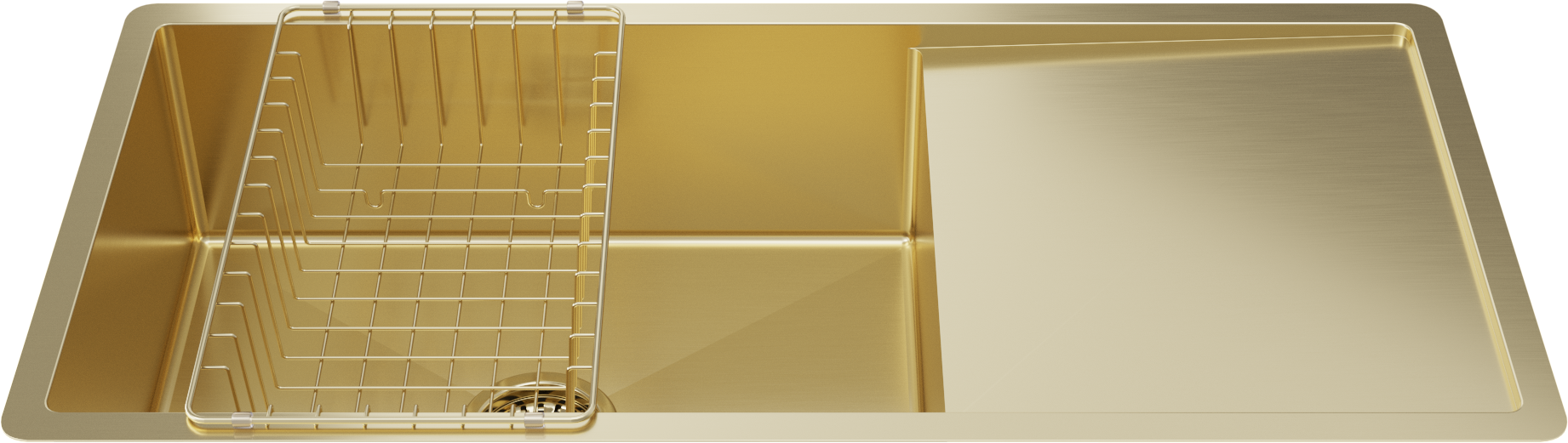 Ellie Brass Gold Dish Rack