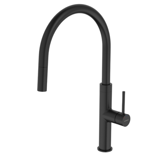 Liano II Pull Out Sink Laundry Tap Mixer Lead Free Matte Black