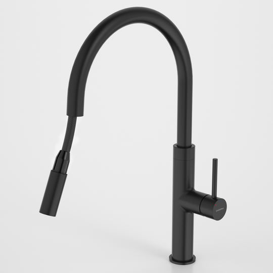 Liano II Pull Out Sink Laundry Tap Mixer Lead Free Matte Black