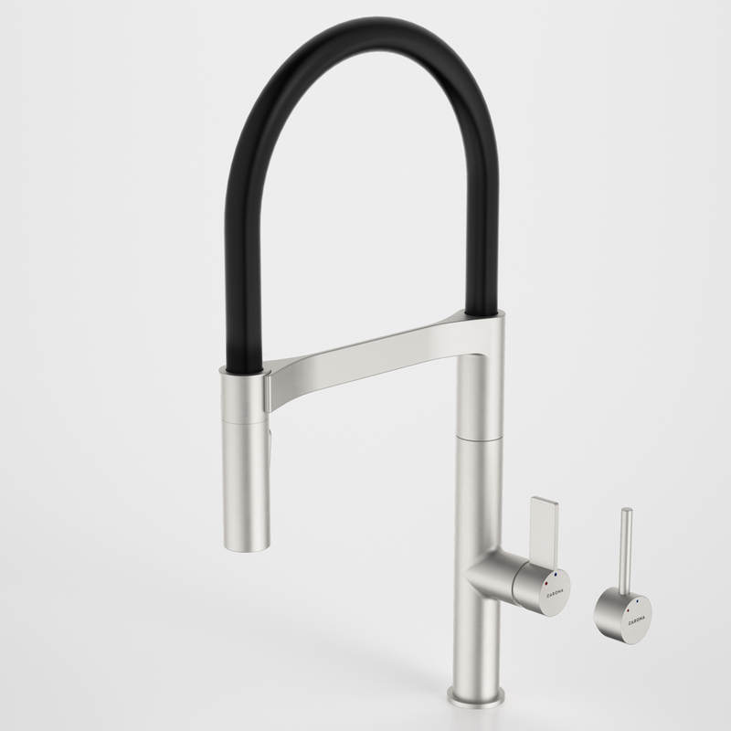 Liano II Pull Down Sink Mixer with Spray Brushed Nickel