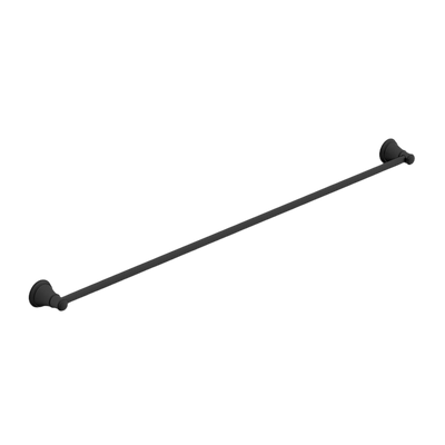 ADP Eternal Single Towel Rail 900mm Matte Black