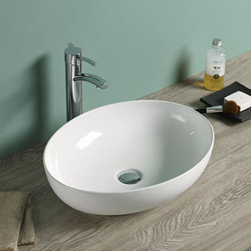 Pasco above counter ceramic basin