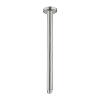 Round Ceiling Arm 300mm Brushed Nickel