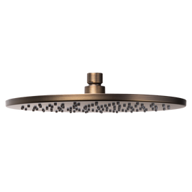 Mira 250mm Brushed Vintage Antique Brass Shower Head