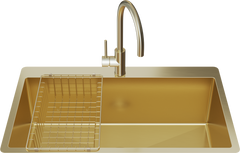 Ellie Brass Gold Dish Rack