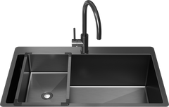 Piper Portable Mini Sink Brushed Gunmetal