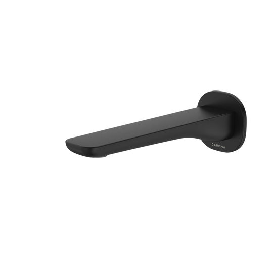 Contura II Basin/Bath Outlet 180mm Lead Free Matte Black