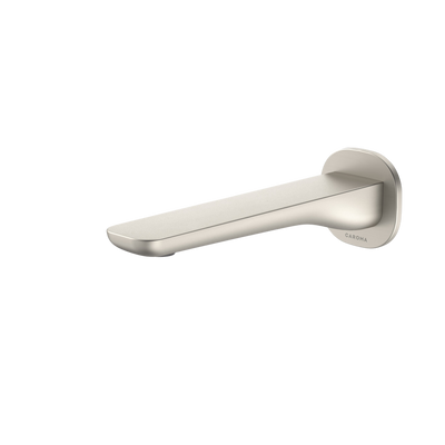 Caroma Contura II Basin/Bath Outlet 180mm Brushed Nickel