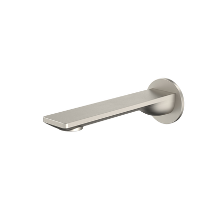 Caroma Urbane II 180mm Basin/Bath Outlet Round Cover Plate Brushed Nickel Lead Free