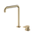 Caroma Urbane II Hob Basin/Sink Mixer Set 210mm Brushed Brass