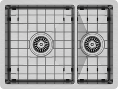 Clara 595 Double Sink Protector Grid