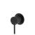 Fienza Kaya Wall Mixer Small Round Plate Matte Black