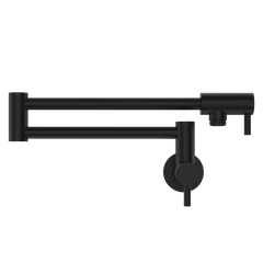 Fienza Kaya Pot Filler Matte Black Lead Free