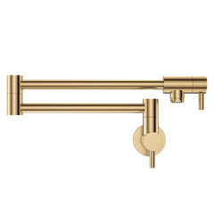 Fienza Kaya Pot Filler Urban Brass Lead Free