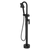 Fienza Tono Floor Mounted Bath Mixer With Hand Shower Matte Black
