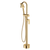 Fienza Tono Floor Mounted Bath Mixer With Hand Shower Urban Brass