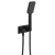 Fienza Tono Hand Shower Rectangular Plate Matte Black