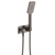 Fienza Tono Hand Shower Rectangular Plate Gunmetal